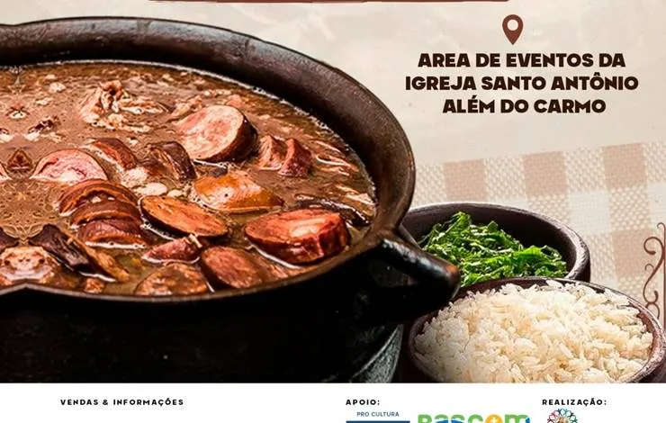 20ª Feijoada do Padre acontece neste final de semana no Santo Antônio Além do Carmo