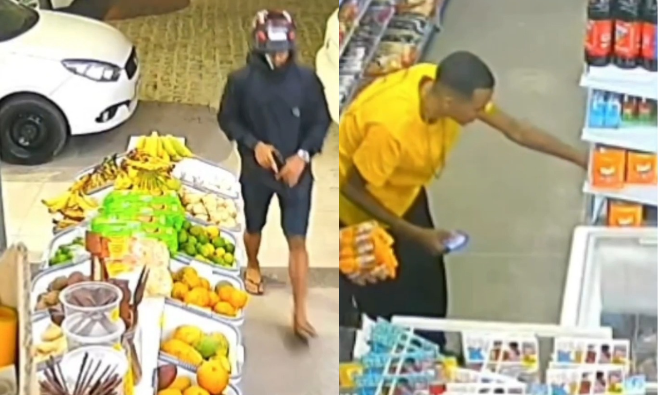 Jovem é morto dentro de mercado em Eunápolis.Foto: Reprodução