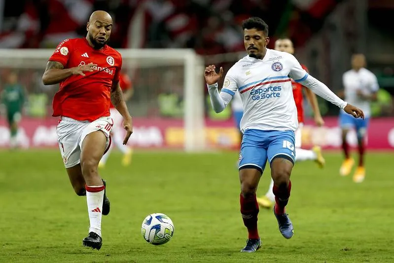 Bahia perde para o Internacional e se aproxima da zona de rebaixamento