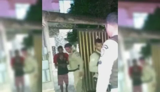 Aproveitando de porta aberta, homem faz moradora refém durante a madrugada, no Alto do Cabrito; veja vídeo