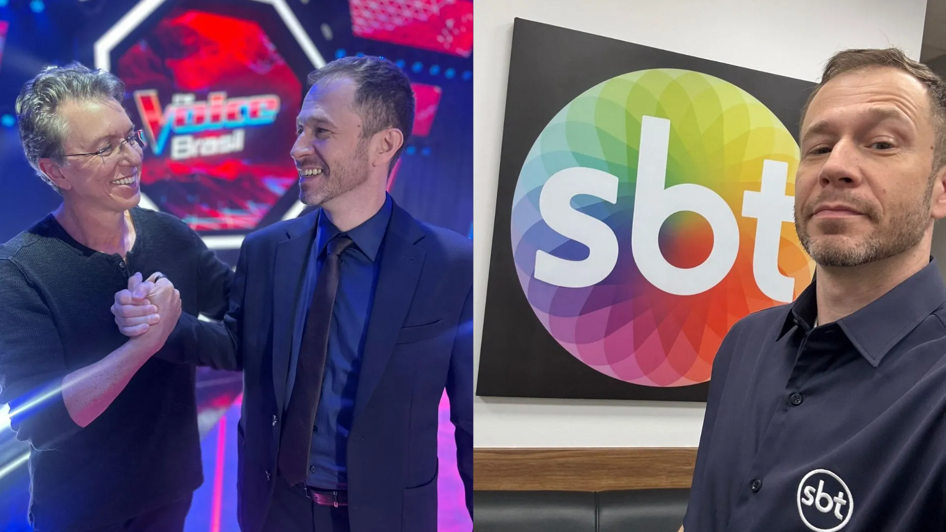 Tiago Leifert no The Voice Brasil no SBT: a cara do programa
