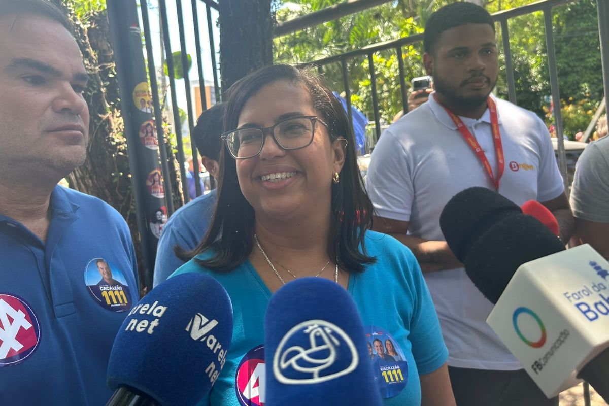 Vice-prefeita de Salvador acredita em eleição apertada. Foto: Victor Fernandes