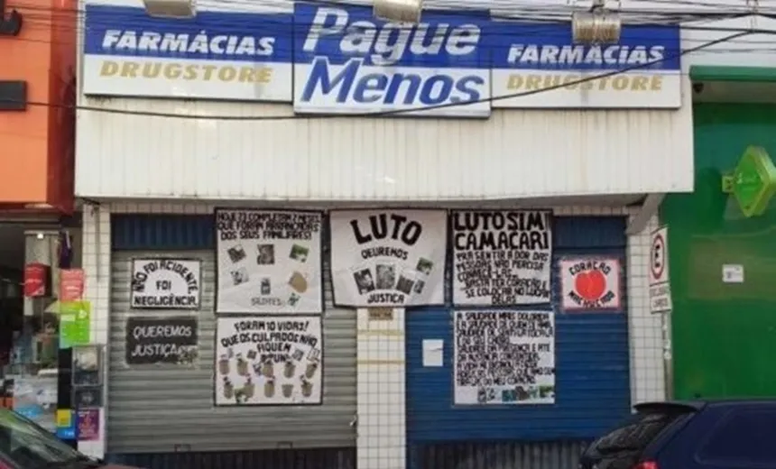 Farmácia Pague Menos é condenada a indenização de R$2 milhões por incêndio em Camaçari