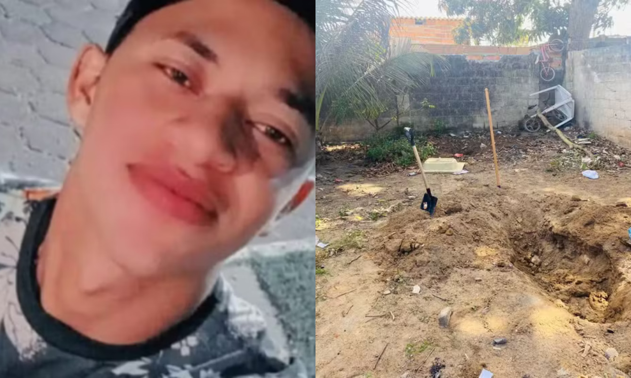 Jovem é preso após matar companheira, enterrar corpo e guardar a cabeça.Foto: Reprodução