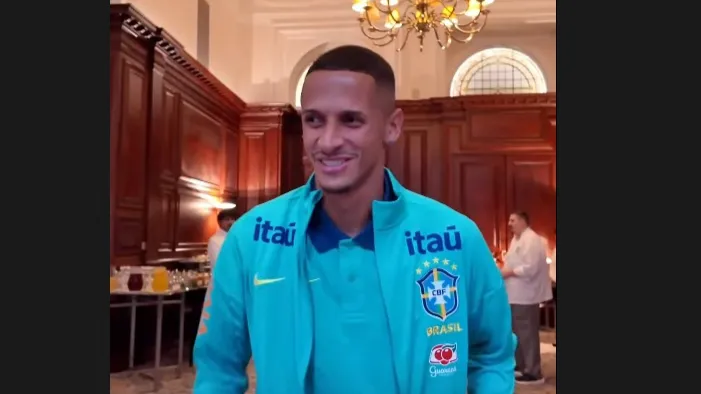 Luciano Juba se apresenta à Seleção Brasileira para amistosos na Europa