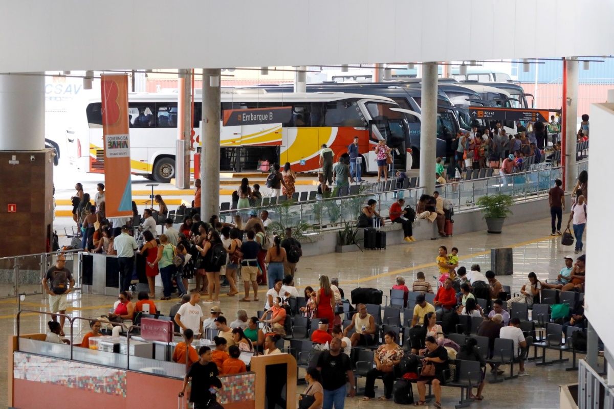 Nova Rodovi&aacute;ria da Bahia registra 650 mil usu&aacute;rios em primeiro m&ecirc;s. Foto: Jo&aacute; Souza/GovBA