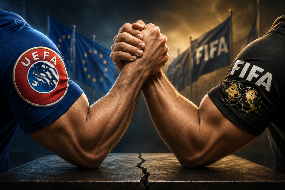 Seleções da Europa decidem boicotar torneios da Fifa; entenda o caso. Foto: Imagem gerada por IA