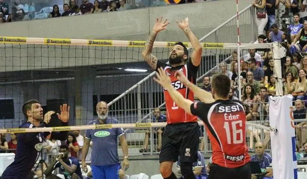  Com Superliga de vôlei encerrada, Sesi-SP anuncia dispensa de elenco