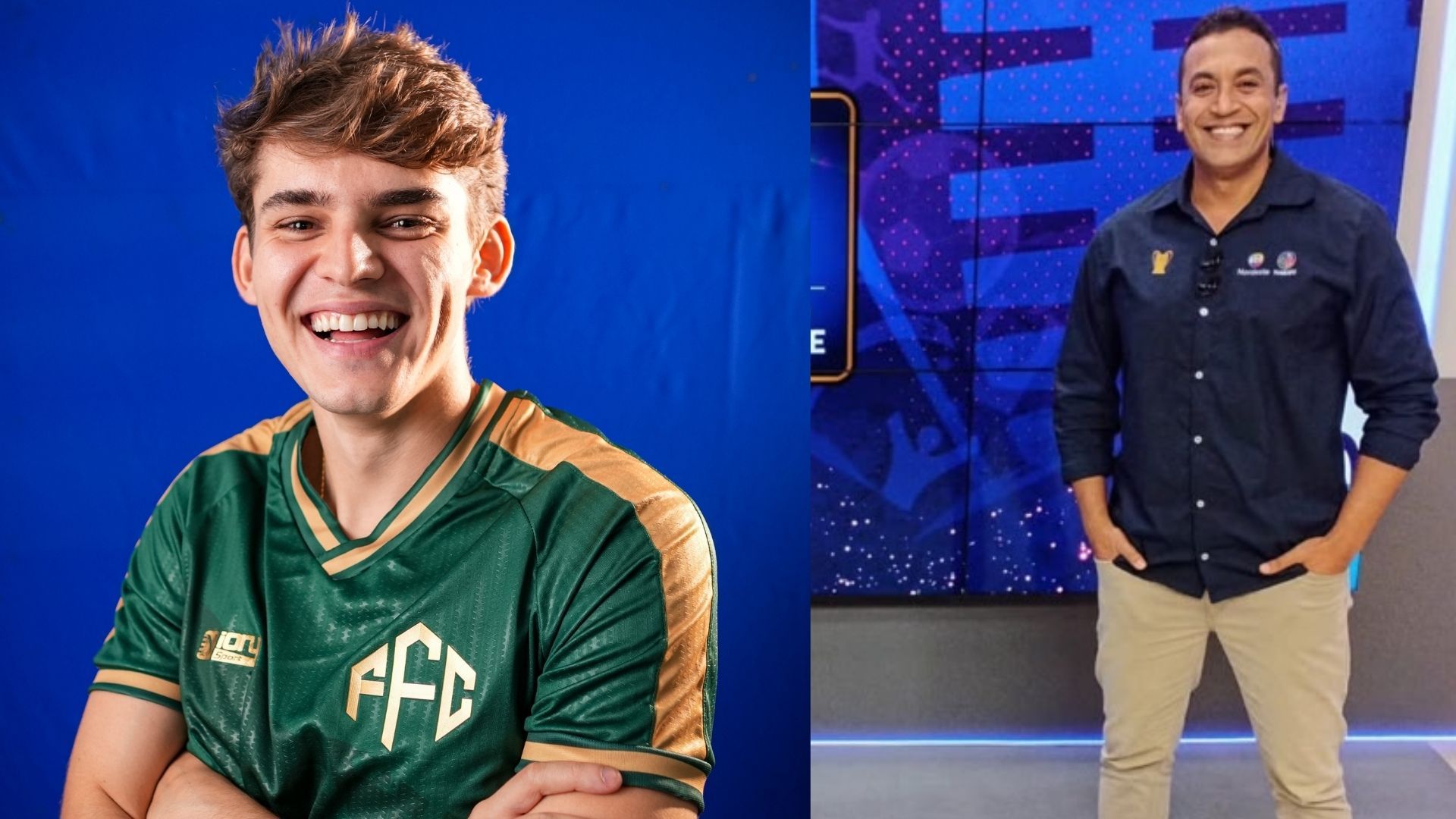 Roger S&aacute; e Fabr&iacute;cio Cunha participam do Aratu T&aacute; On