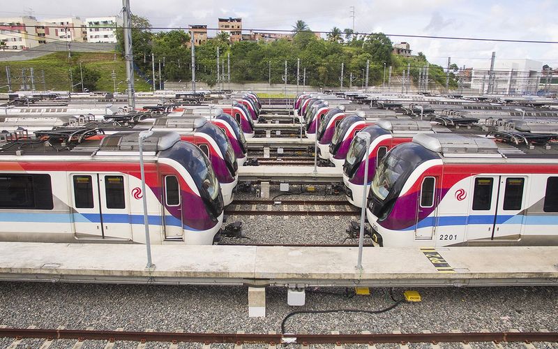 Metr&ocirc; Salvador-Lauro de Freitas integra o sistema de transporte que conecta Salvador a Lauro de Freitas e atende passageiros da Regi&atilde;o Metropolitana/Foto: CCR Metr&ocirc;&nbsp;
