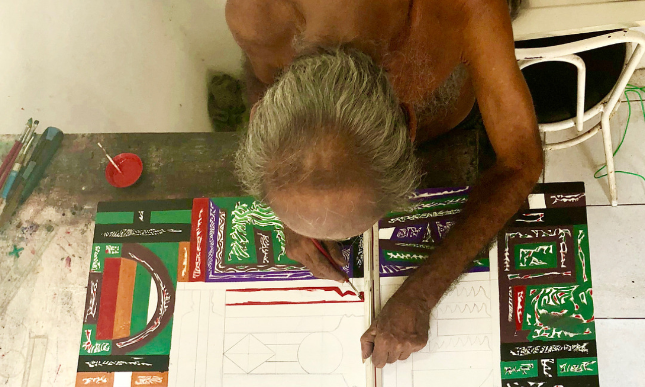 Mesmo com o diagnóstico de esquizofrenia, Aurelino consolidou uma carreira de projeção internacional. Foto: Reprodução