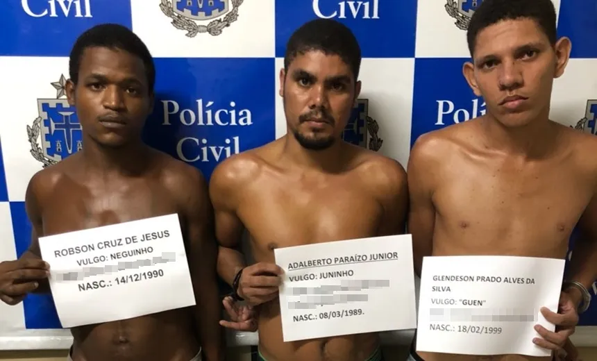 PRISÃO NO INTERIOR: Três traficantes são flagrados com drogas em Ilhéus
