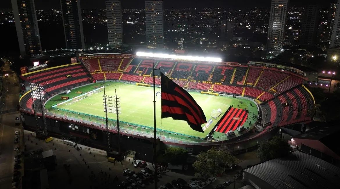 Sport x Bahia se enfrentam na Ilha do Retiro. Foto: Sport