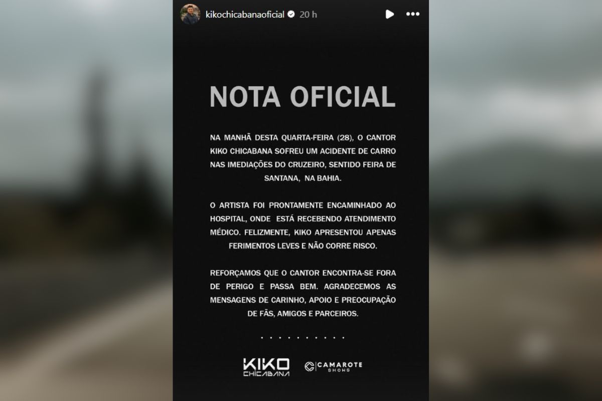 Ap&oacute;s Acidente De Carro, Cantor Baiano Reaparece E Passa Bem;