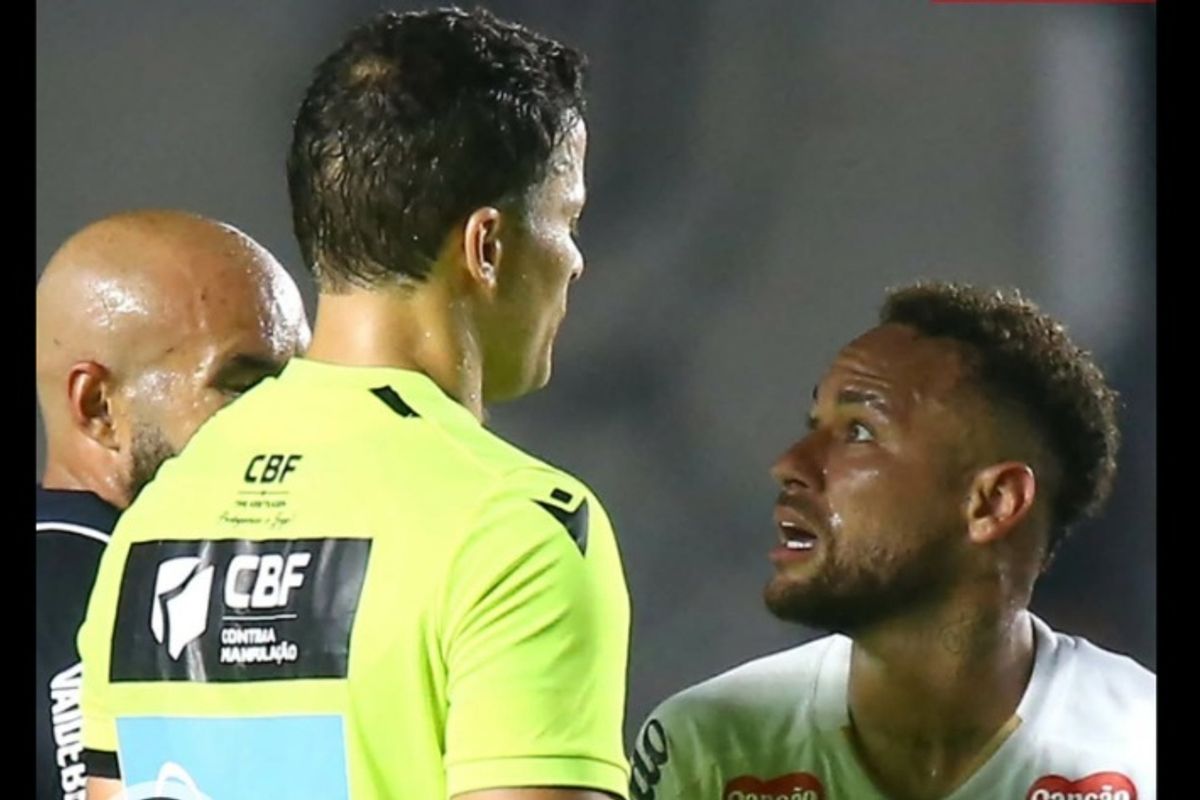 Neymar tem fala machista contra &aacute;rbito. Foto: Reprodu&ccedil;&atilde;o