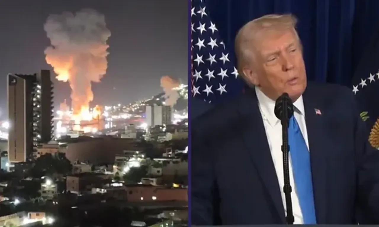 Trump declarou que os EUA ir&atilde;o administrar a Venezuela durante um per&iacute;odo de transi&ccedil;&atilde;o. | Foto: Redes Sociais