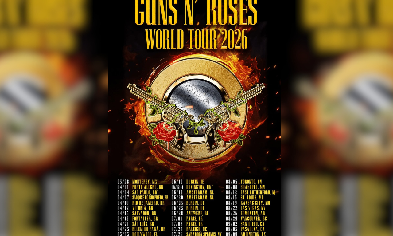 Guns N' Roses em Salvador: veja preços e data de abertura das vendas. Foto: Redes sociais