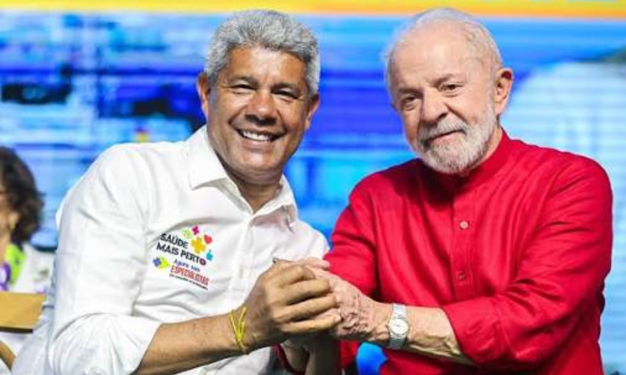 Lula participa da cravação da primeira estaca da Ponte Salvador-Itaparica. Foto: Divulgação