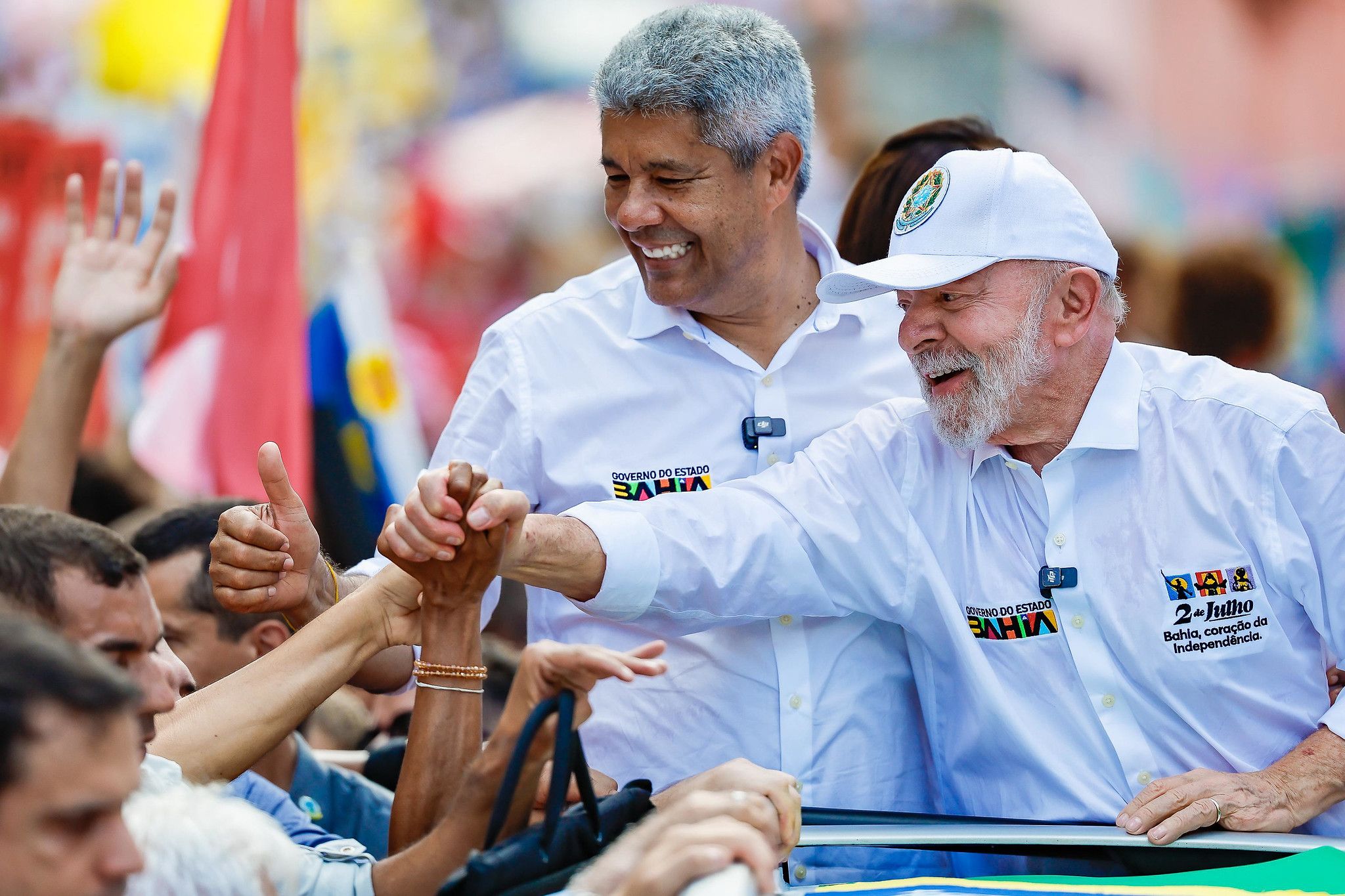 Lula durante visita a Salvador | Foto: Ricardo Stuckert / PR