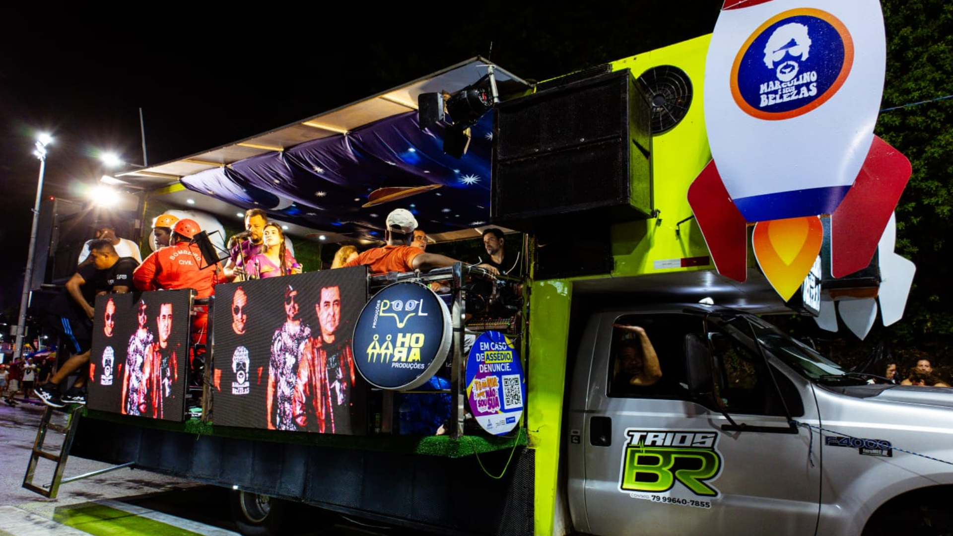 Marculino e Seus Belezas desfilam no Furdun&ccedil;o | Foto: Clara Feliciano