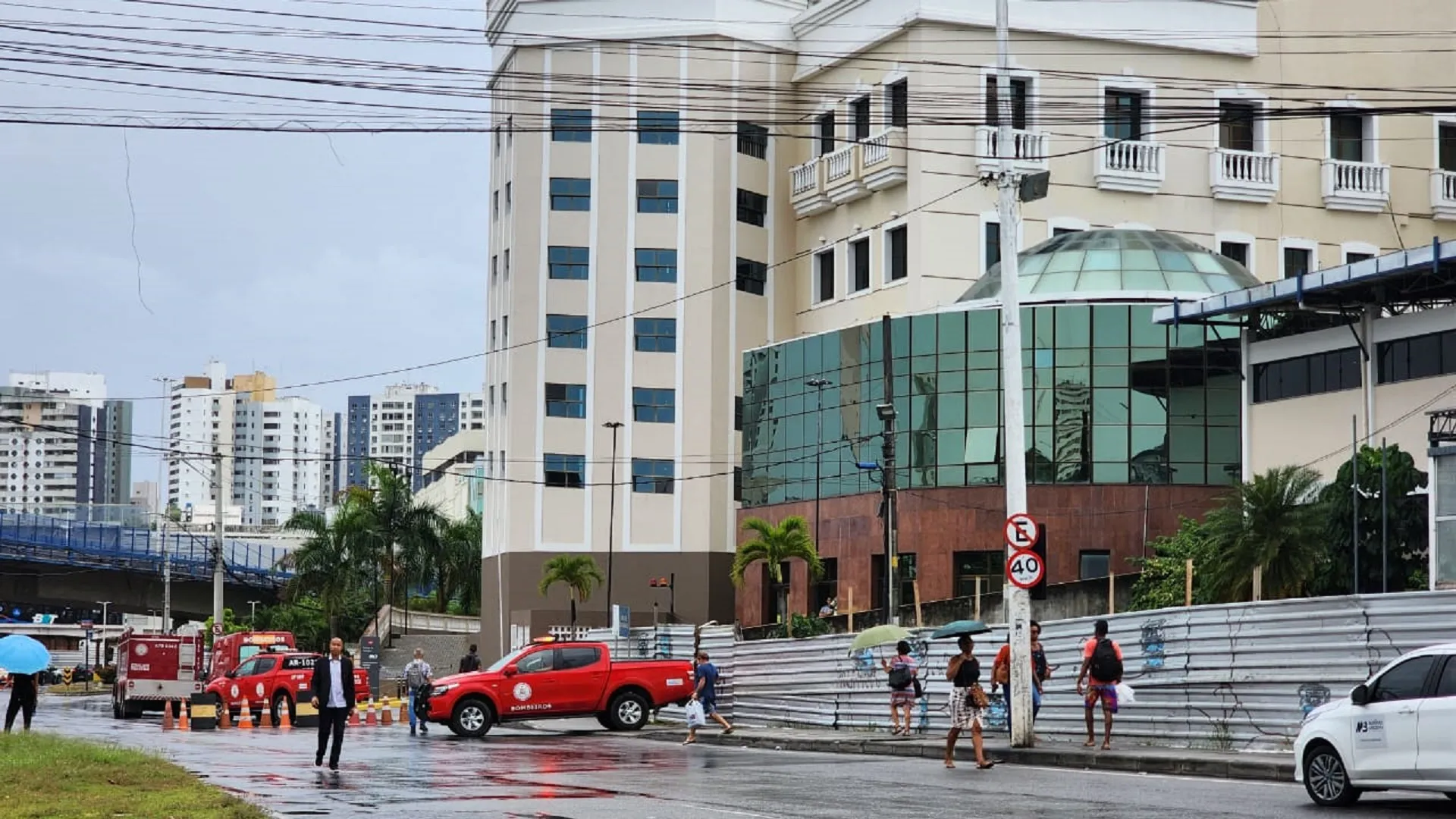 Foram realizadas intervenções na marginal da Avenida ACM
