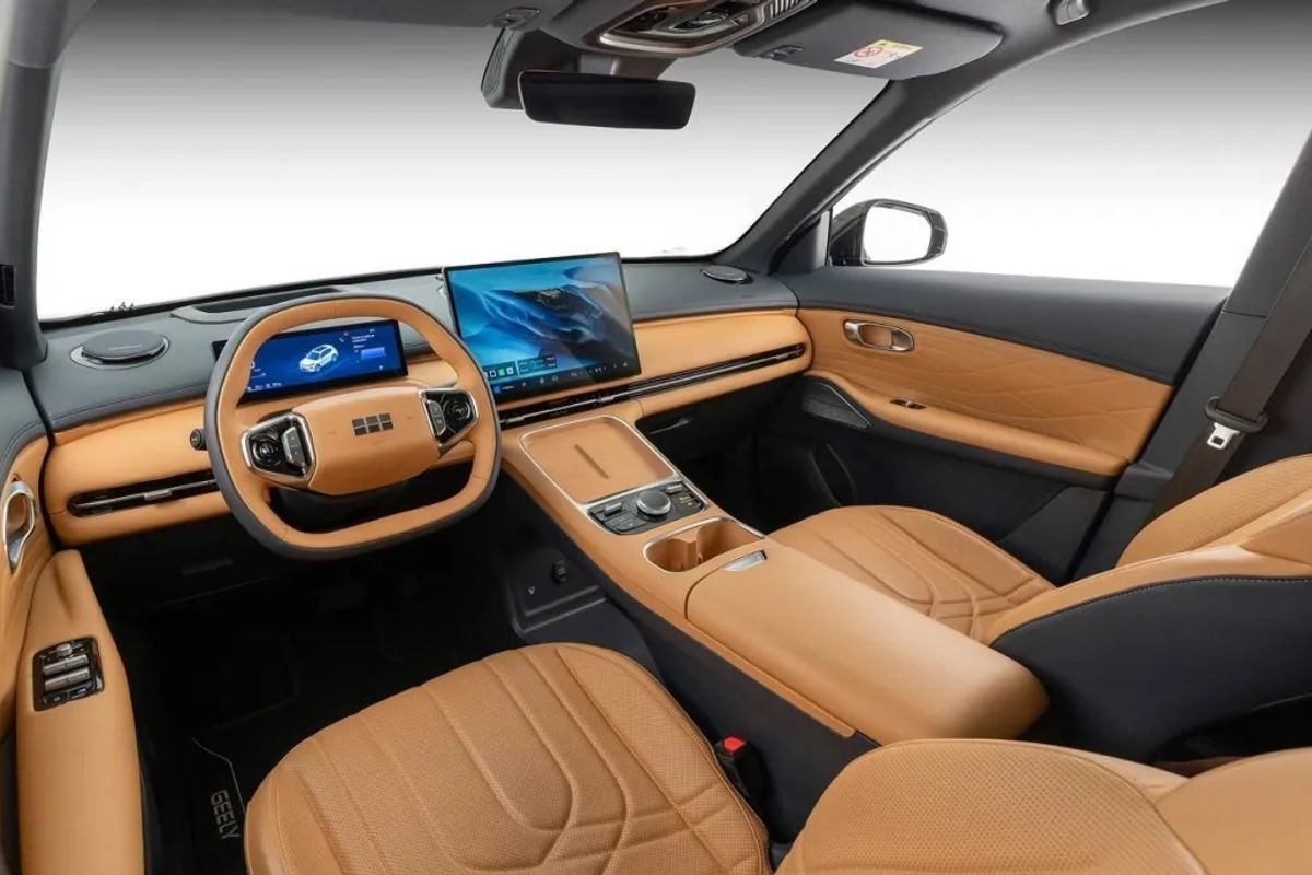 Geely Ex5. Foto: Divulga&ccedil;&atilde;o