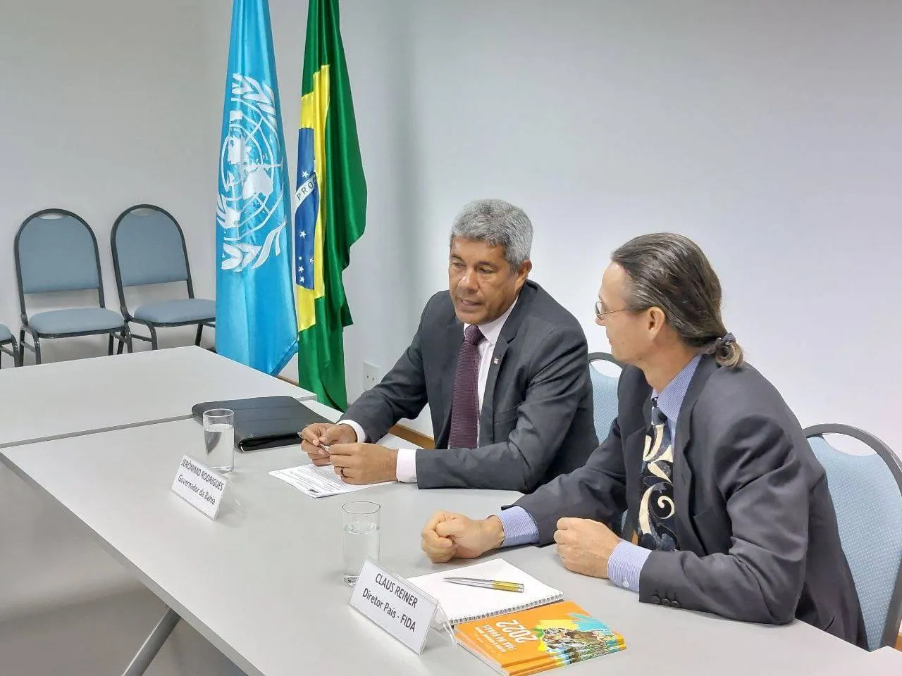 Em Brasília, Jerônimo se reúne com embaixador da China e cumpre outras agendas; entenda