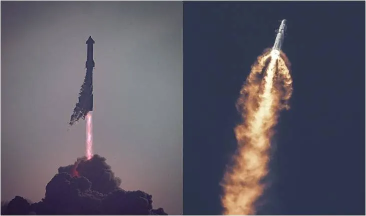 Um estouro! Após decolagem, foguete de Elon Musk explode nos céus