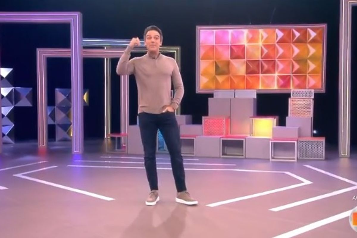 Tadeu Schmidt. Foto: Reprodu&ccedil;&atilde;o | TV Globo