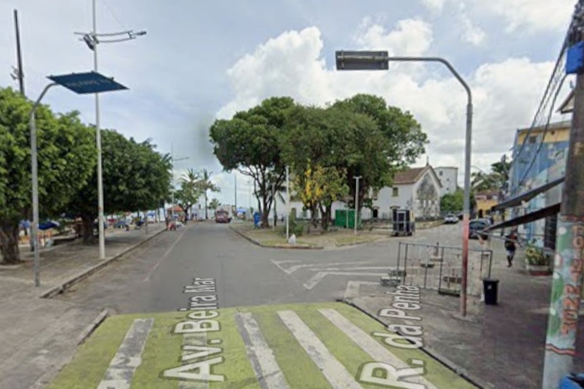 Crime aconteceu na localidade da Penha, bairro da Ribeira, em Salvador. Foto: Reprodu&ccedil;&atilde;o | Google Maps