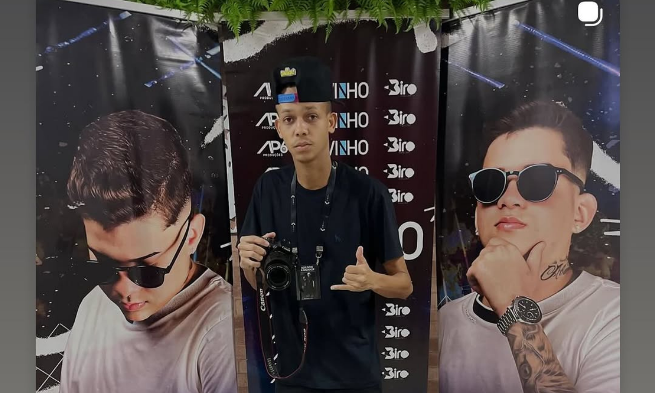 Jovem baiano morre afogado após cair de lancha durante gravação de clipe.Foto: redes sociais