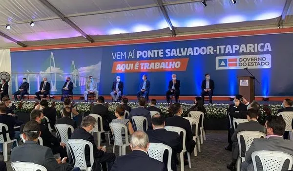 Ponte Salvador-Itaparica: contrato de construção que deve gerar 8 mil novos empregos é assinado