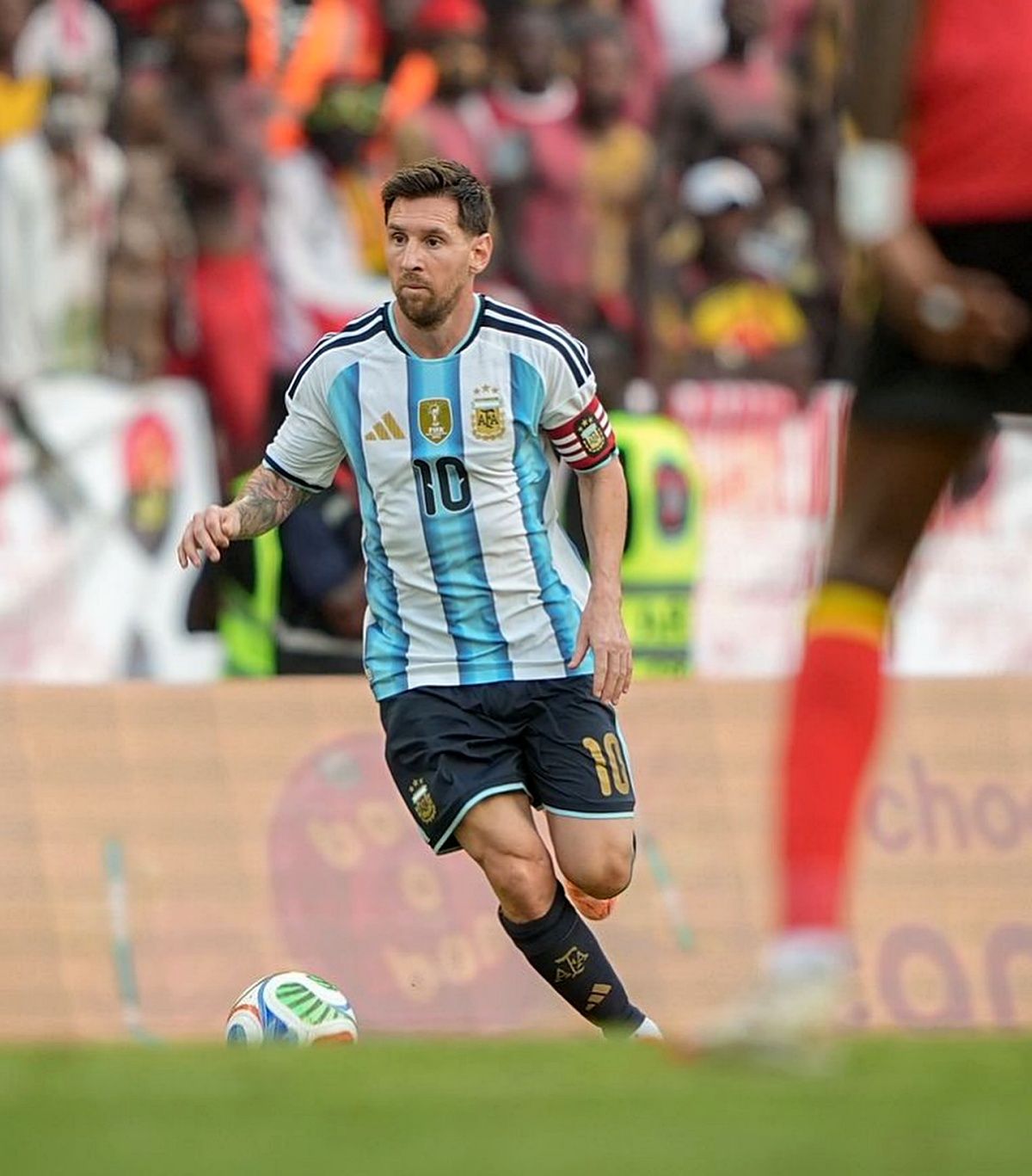 Para preocupa&ccedil;&atilde;o da Argentina, Messi saiu machucado do &uacute;ltimo jogo do Inter Miami, com dores na coxa esquerda e o clube explicou a situa&ccedil;&atilde;o do atleta. Foto: Instagram/@Messi