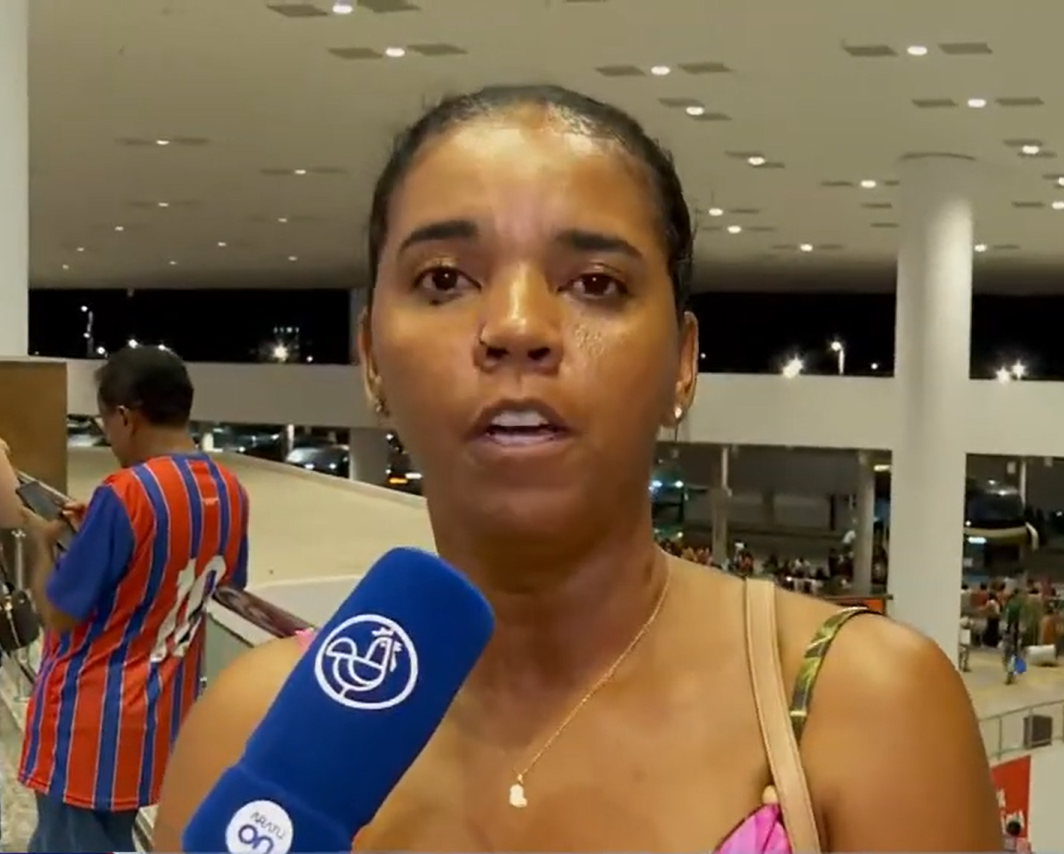 Passageiros denunciam falta de ônibus gratuitos para votar na Bahia | Foto: Reprodução/TV Aratu
