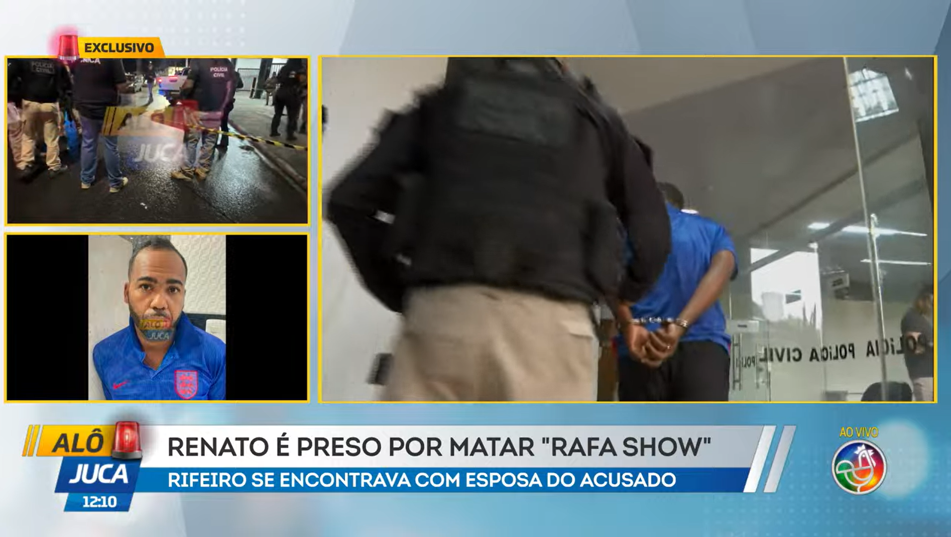 Preso Suspeito De Matar Rafa Show