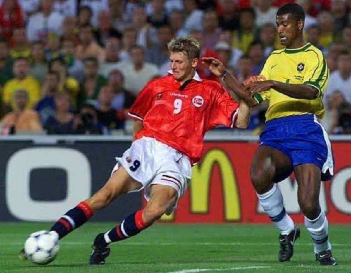 Brasil x Noruega. Foto: Reprodu&ccedil;&atilde;o/X