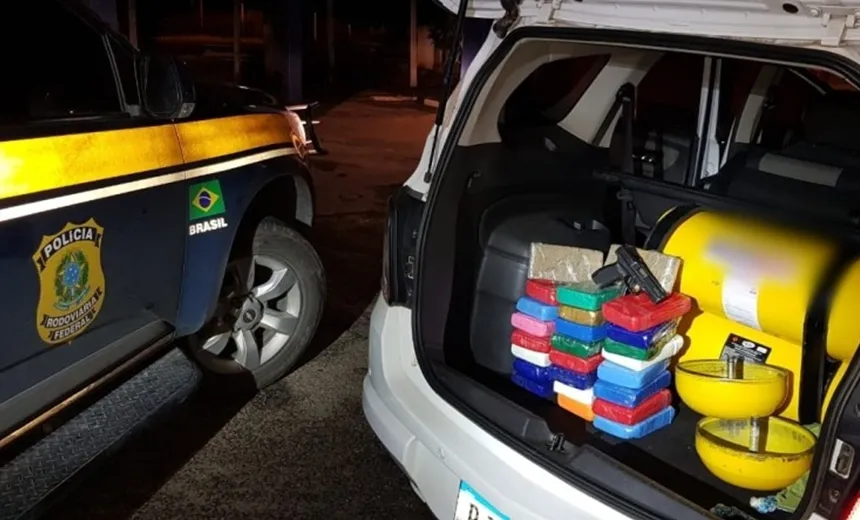 Cocaína, maconha e pistola 9mm são apreendidas em Milagres; assista vídeo