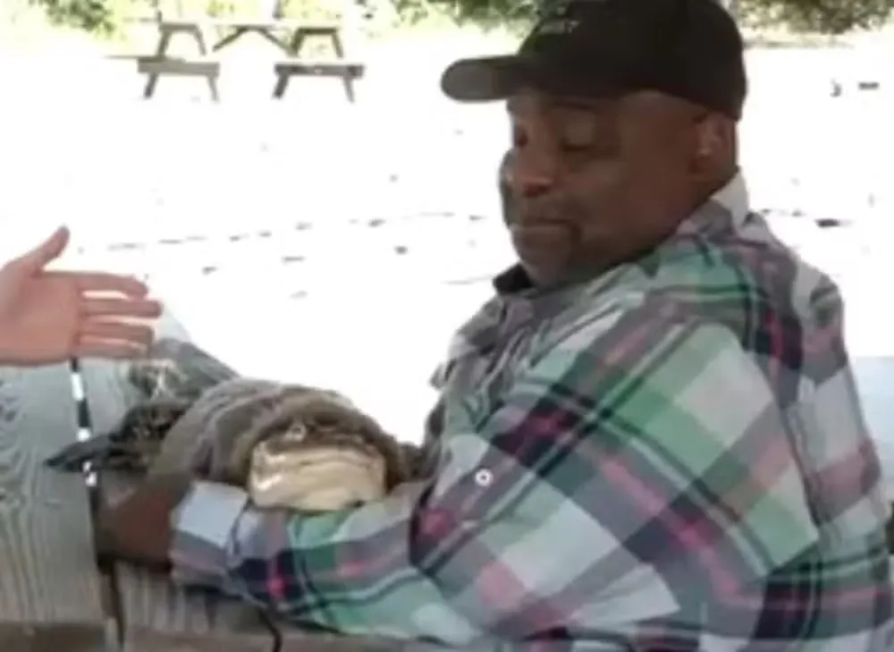 Homem é proibido de levar jacaré de apoio emocional a supermercado