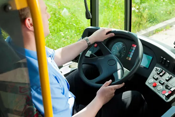 Imagem de motorista de ônibus 