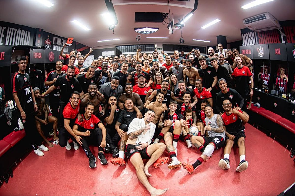 Confira quanto o Vit&oacute;ria ganhou na Copa do Brasil com premia&ccedil;&otilde;es por chegar &agrave;s quartas de final e poss&iacute;veis rivais na sequ&ecirc;ncia da competi&ccedil;&atilde;o. Foto: Victor Ferreira/EC Vit&oacute;ria