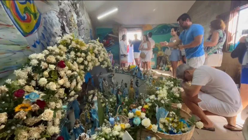 Turistas Festa Iemanjá
