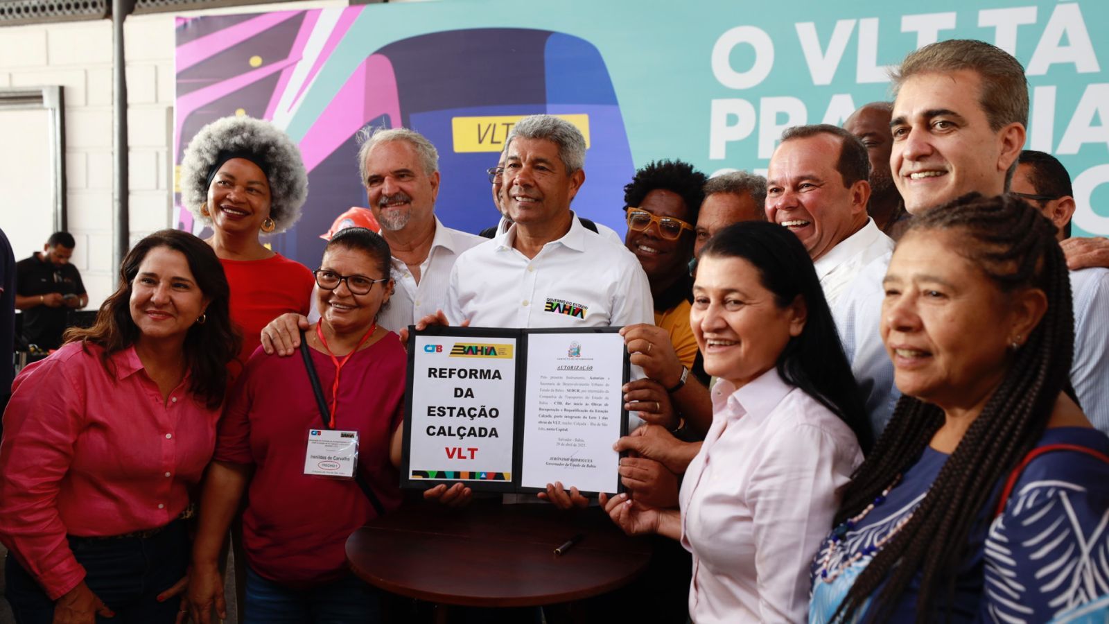 Os primeiros testes com os trens do sistema de Veículo Leve sobre Trilhos (VLT) de Salvador devem acontecer no final deste ano. | Foto: Feijão Almeida/GovBA