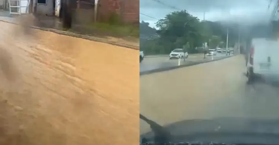 Chuva causa alagamentos no Subúrbio de Salvador nesta quinta (17); confira previsão