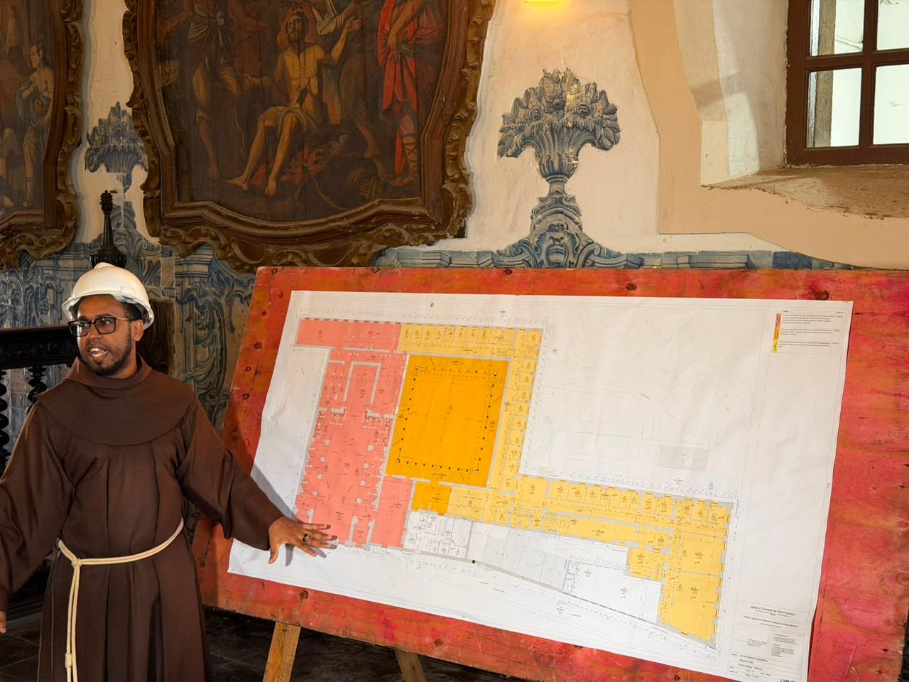 Mesmo sem risco de desabamento, Igreja de São Francisco deve reabrir em 2029. Foto: João Tramm | Aratu On