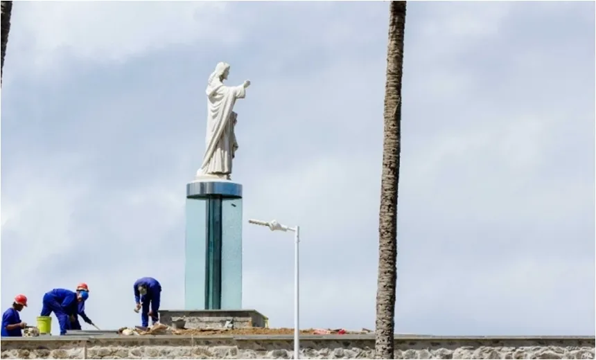 Após obras, Cristo da Barra será reinaugurado nesta sexta-feira