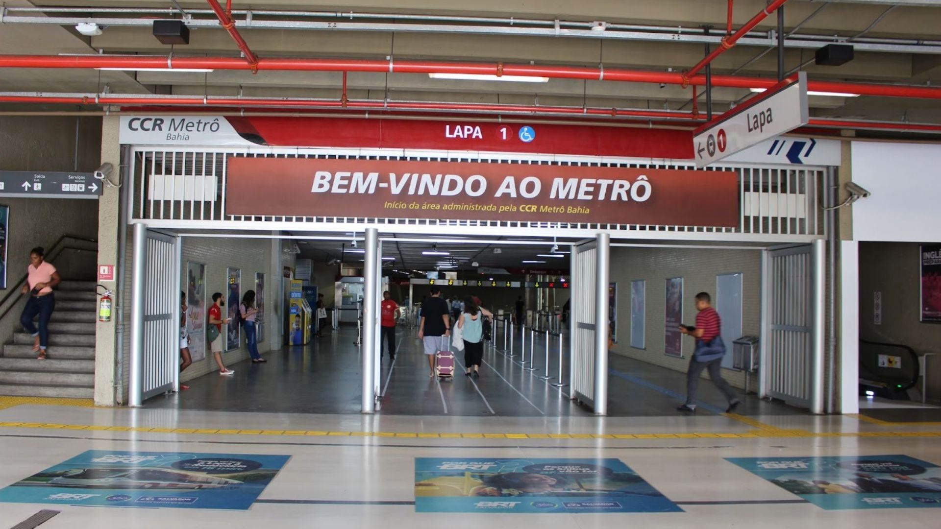 Metrô oferece serviços gratuitos no Dia Nacional da Visibilidade Trans. Foto: Divulgação/Metrô Bahia