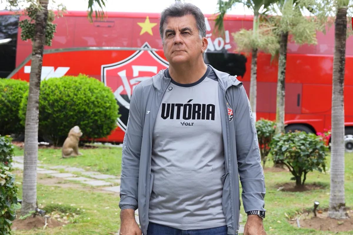 Presidente do Vitória Fábio Mota