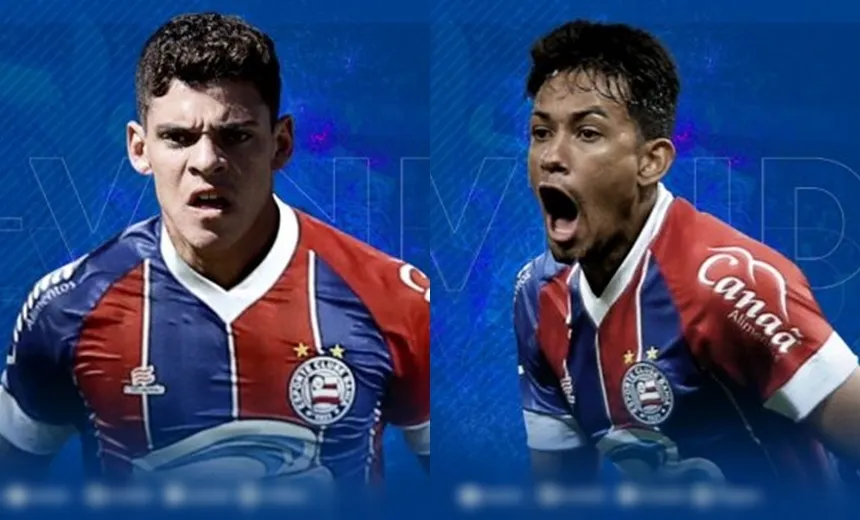 Diretoria do Bahia anuncia reforços: atacante Lucca e volante Ronaldo