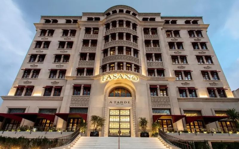 O Hotel Fasano funciona em um edif&iacute;cio hist&oacute;rico que j&aacute; abrigou o antigo jornal A Tarde/Foto: Reprodu&ccedil;&atilde;o