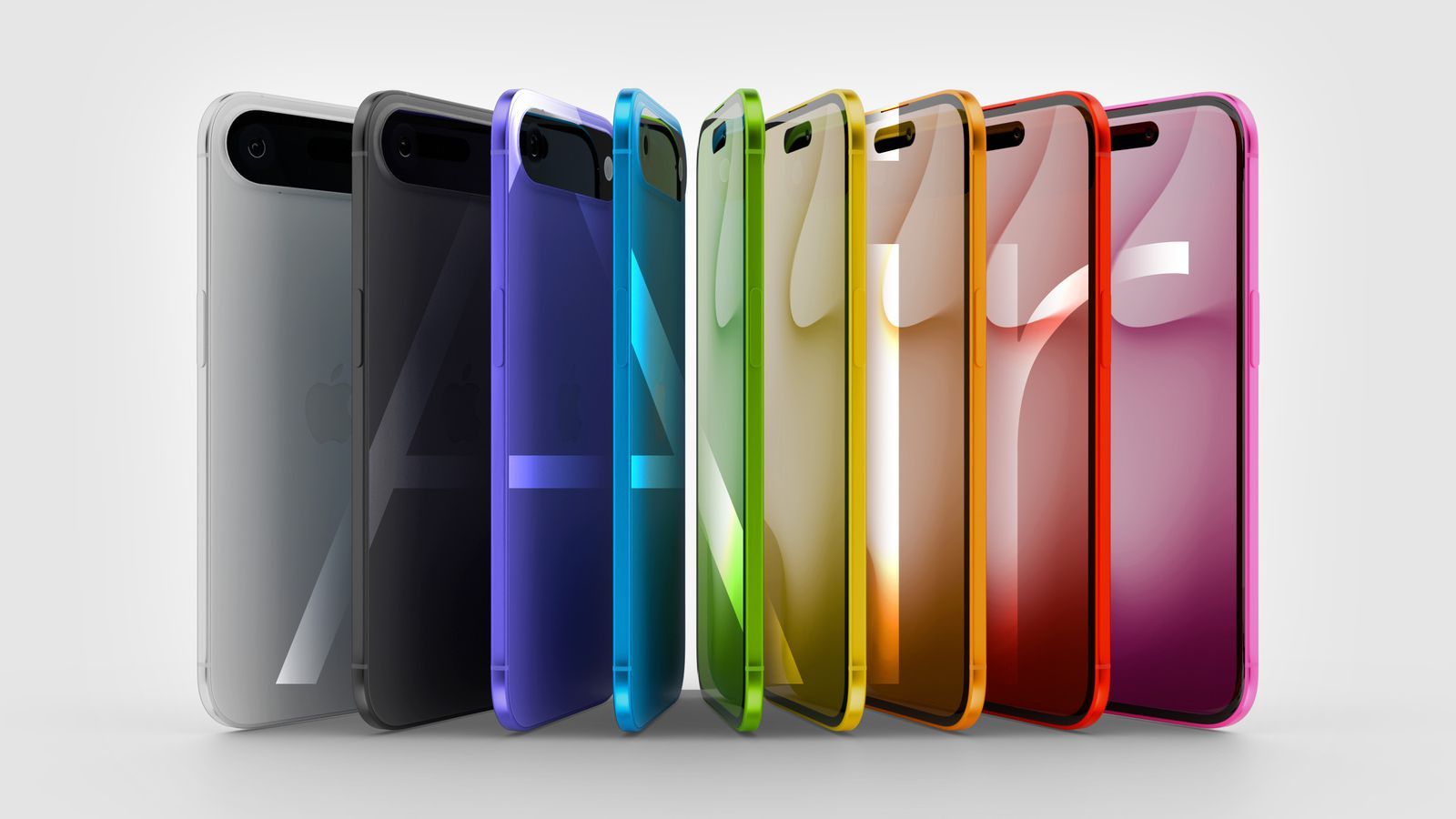 I Phone 17 Air Rainbow Feature | Foto: Ilustração